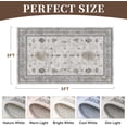 thumbnail image 2 of D Boho Area Rug for Living Room Machine Washable Rug Non Slip Carpet Soft Living Room Rug Room Decor Rugs for Bedroom Kids Playroom, 2 of 7