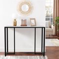 thumbnail image 3 of Wisfor Table Console Moderne en Faux Marbre, Table d'Appoint pour Sofa, Table de Couloir et de Vestibule, 39.4x11.8x30.9 Pouces, 3 of 11