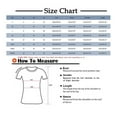 thumbnail image 3 of CHOK Dressy Blouse Extra Large Button Down Loose Fit Shirts Tunic Gradient Spring Tops Plus Size Short Sleeve to wear with leggings Womens Tshirts Longer Length Black L, 3 of 5