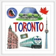thumbnail image 2 of "Cool Toronto" Framed Painting Print, 2 of 5