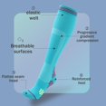 thumbnail image 2 of 3 Pairs Copper Compression Non-Slip Socks for Women & Men Circulation 15-20 mmhg - Better Blood Flow, Swelling, Best Support for Medical, Running, Nursing, 2 of 8