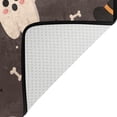 thumbnail image 5 of Dreamtimes Halloween Cute Theme Area Rug, 36"x24" Spider Ghost Pumpkin Non-Slip Washable Indoor Door Mat, Absorbent Floor Mat for Bedroom Kitchen Entryway Bathroom, 5 of 7
