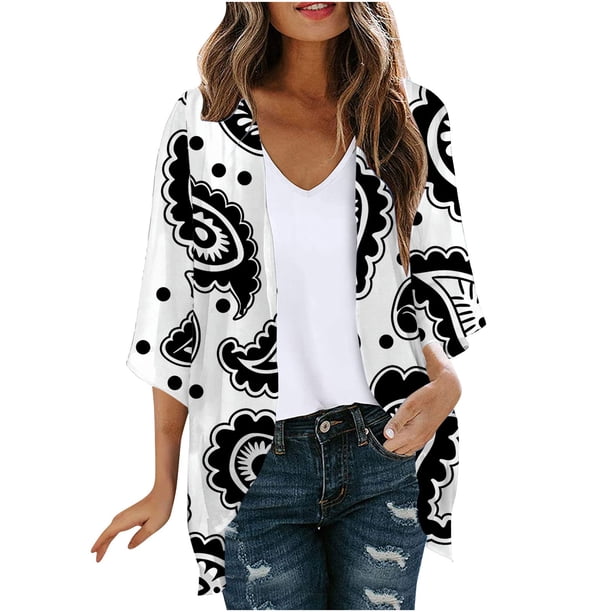 Cárdigan de mujer, primavera verano, holgado, informal, de moda, de manga larga, abrigo para mujer