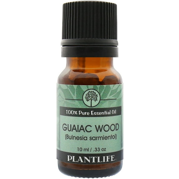 Plantlife Guaiac Wood Aromatherapy Essential Oil - Straight From The Plant 100% Pure Therapeutic Grade - No Additives or Fillers - 10 ml