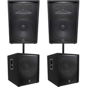 JBL 2-Way DJ PA System with Speakers, Subwoofers