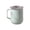 Green#4, variant on 304 Stainless Steel Insulated Coffee Mug 3.54*4.84in with Handle Leakproof Lid Double Wall Thermal Travel Cup for Hot Cold Drinks Large Capacity Tumbler for Office School Home Daily Commute