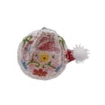 thumbnail image 6 of Kurt Adler Pre-lit Glass Ornament, Day of the Dead Skull with Santa Hat, 6 of 7