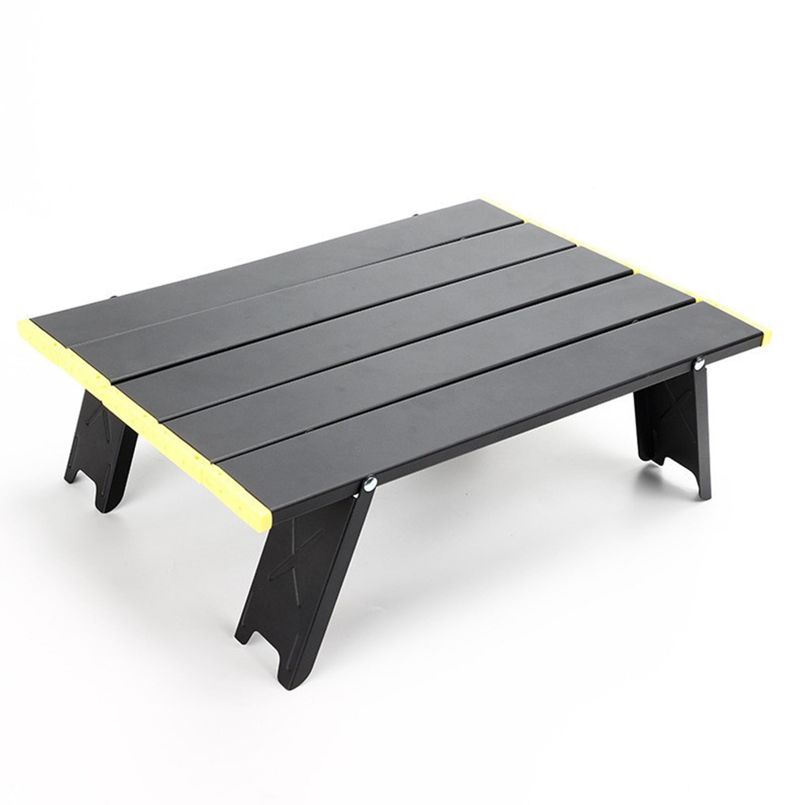 Toygogo Portable Folding Table Desk Aluminium Outdoor Camping Picnic Tables with Bag 