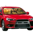 thumbnail image 2 of Zufioo Realistic Style Forest Dinosaur Print Car Windshield Sunshade, UV Protection Heat Insulation Protective Cover Suitable for Car, SUV, Truck Auto Accessories-Realistic Style Forest Dinosaur, 2 of 8