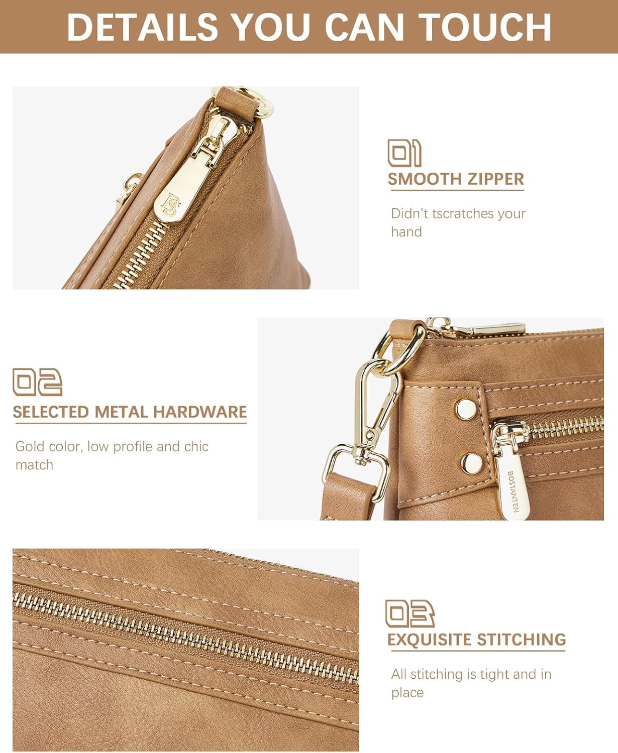 Small Purses for Women Crossbody Bags Leather Wristlet Purses Envelope Clutch Purse