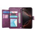 thumbnail image 4 of Flip Case for FOXDOCK Google Pixel 10 Pro Floral Embossed Gift Choice Kickstand Viewing Wallet Function Full Protection, 4 of 6