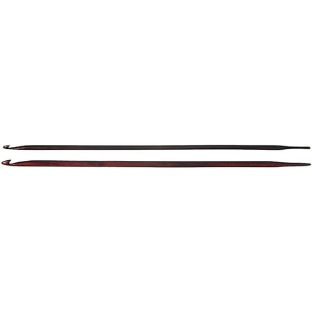 Lacis Knooking Needles, 8", 2-Pack, E and F, Rosewood