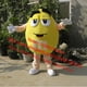 thumbnail image 5 of Disfraz de mascota de chocolate M Bean de alta calidad, disfraz de anime de dibujos animados de caramelo, fiesta de disfraces, juego publicitario, campaña 596, 5 of 5