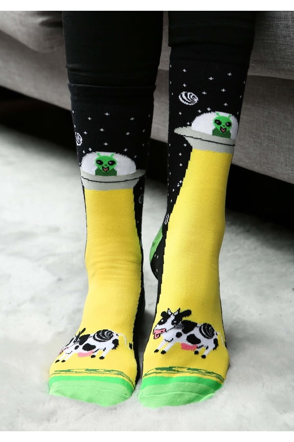 Alien Abduction Socks