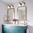 thumbnail image 3 of Vanity Lights ALICE HOUSE AL9081-W2, vidrio con semillas, 2 luces, color marrón claro, 3 of 7