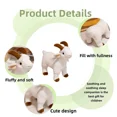thumbnail image 2 of Cuddle Goat Stuffed Animal-Gifts for Friends, Wild Farm Animals, Goat Plush Toy 11.8inches, 2 of 7