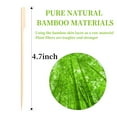 thumbnail image 2 of Bamboo Skewers 4.7 Inch, 300 PCS Skewers for Grilling, BBQ, Fruit Kabobs, Appetizers, Sandwich, Drink., 2 of 7