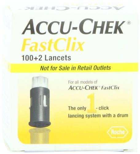 Accu-Chek Fastclix Lancets, 102 Count