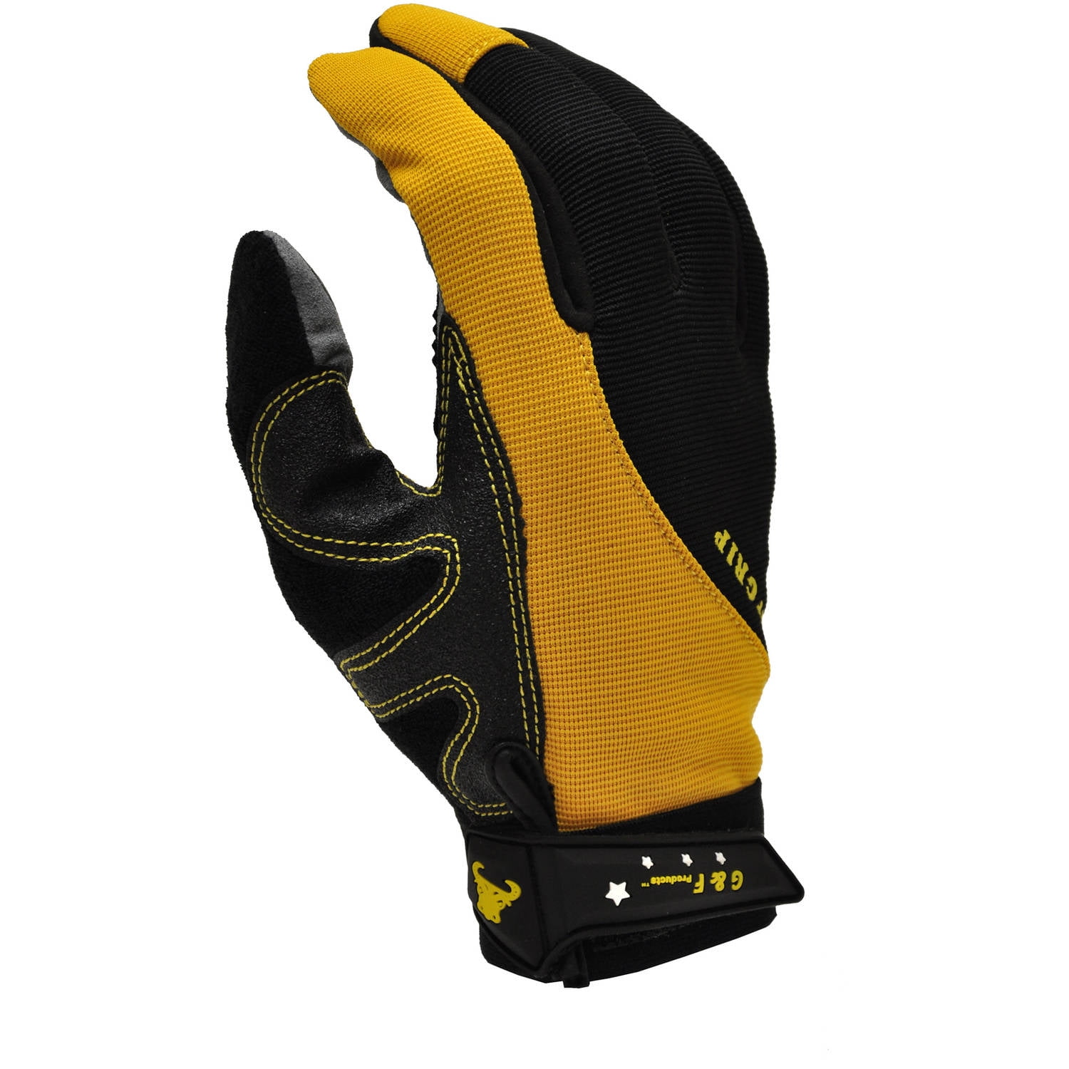 G & F Hyper Grip Non-Slip High-Performance Work Gloves, Size Extra Large