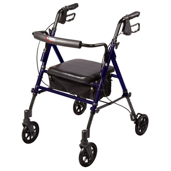 Carex Step N Rest Roller Walker
