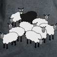 thumbnail image 3 of CafePress - Black Sheep Cartoon Women's Dark T Shirt - Women's Traditional Fit Dark T-Shirt, 3 of 4