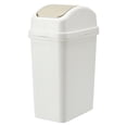 thumbnail image 1 of Contenedor de basura doméstico multifuncional vankin con tapa a presión y tapa abatible para cocina y baño, gran capacidad de 6 l, 1 of 3