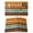 Brown, variant on Orange Blue Wooden Placemats Set of 6 Farmhouse Striped Modern Art Place Mats Indoor Wipeable Table Mats Washable Cloth Dining Table Placemats for Kitchen Holiday Party Home Decor 13x19 Inch
