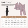 thumbnail image 4 of Sikiie love heart Print Pajamas for Women Set, Womens Pajama Sets, Lounge Sets for Women, 2pjs for Women-Small, 4 of 7