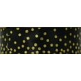 thumbnail image 6 of Offray Ribbon, Black 7/8 inch Gold Dot Satin Ribbon for Sewing, Crafts, and Gifting, 9 feet, 1 Each, 6 of 6
