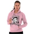 thumbnail image 3 of Betty Boop Kanji Hashtag Attitude Hoodie Sweatshirt Women Brisco Brands S, 3 of 4