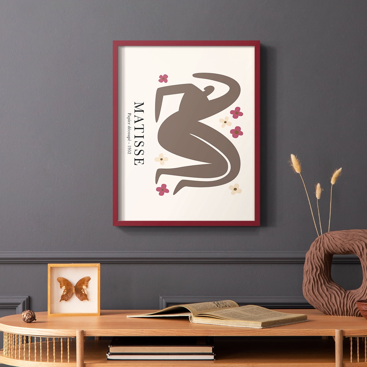 Matisse CCXLIV in Solid Wood 8 x 10 Framed Print
