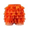 thumbnail image 5 of Levmjia Women Skirt Casual Fashion Solid Color High Waist Elastic All Season Comfortable Beach Holiday Beach Layered Ruffle Cake Stacking Design, 5 of 5