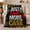 One More Case, variant on True Crime Mystery Just One More Case Grunge, Festive Holiday Scene, Warm Flannel Blanket for Living Room and Reading Nook, Art Lovers Housewarming Gift, Festive Home Decor