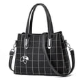 thumbnail image 1 of Plaid handbag women shoulder bag large capacity fashion, 1 of 4