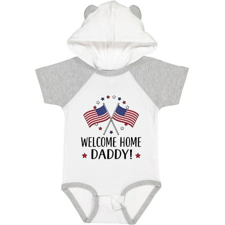 

Inktastic Military Homecoming Welcome Home Daddy Gift Baby Boy or Baby Girl Bodysuit