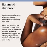 Medix 5.5 Fragrance Free Retinol Body Cream. Anti-Aging Cream for Wrinkle Reduction and Crepey Skin. Set of Two 15 fl oz