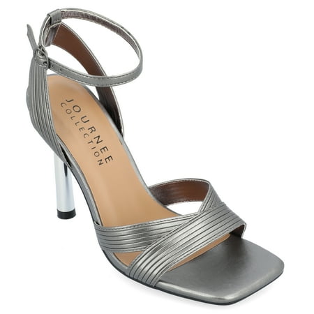

Journee Collection Womens Annett Tru Comfort Foam Mid Heel Open Toe Pumps
