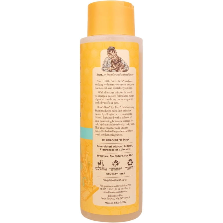 Burt's Bees Itch Soothing Dog Shampoo, Honeysuckle photo 8
