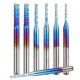 thumbnail image 4 of 10 Pieces for Nano Blue Coat Cutter CNC Router Milling Bits High Abrasion Resistance Tungsten Steel 0.8-3.175mm for Indu, 4 of 4