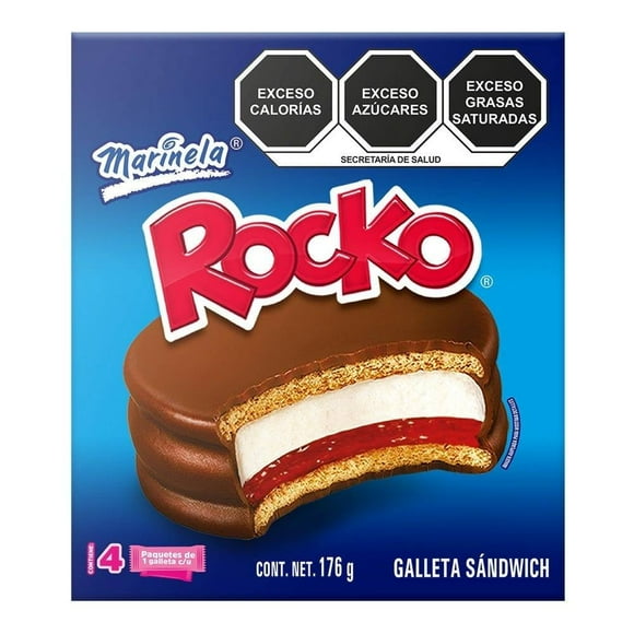 Galleta Bimbo Marinela Rocko 176g