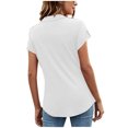 thumbnail image 1 of Top de manga corta para mujer con estampado degradado sexy de verano para mujer Fridja ghk7380, 1 of 9