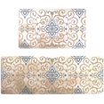 thumbnail image 1 of Kitchen Rug and Mat Set,ZC5HAO Anti Fatigue Non Slip Cushioned Standing Floor Mat Waterproof Heavy Duty PVC Rubber Comfort Runner for Kithchen Sink/Laundry/Office Desk, 1 of 7