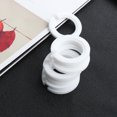 thumbnail image 3 of 20 piezas E27 a E14 adaptador de pantalla en forma de C lámpara anillo de fijación de luz arandela transformador E27 E14 anillo de retención, 3 of 8