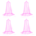 thumbnail image 1 of Dosel para Cama Mosquitera Campaña Con Cúpula Princesa () Rosa, 1 of 6