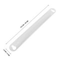 thumbnail image 2 of Luxshiny Pegboard Panel Support Pegboard Desk Mount White 1 Set for Office Organization, 2 of 8