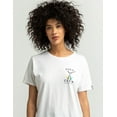 thumbnail image 6 of Salty Crew Women's Tailed Boyfriend Relaxed Fit Premium Tee T-Shirt (X-Small, White), 6 of 6