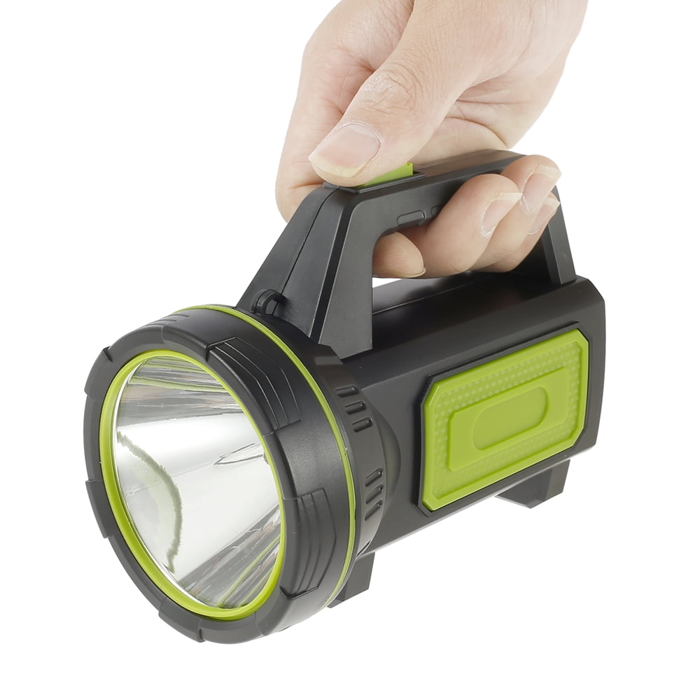 Side Lantern 6000mAh USB Rechargeable LED Work Light Torch Spotlight Hand Lamp 