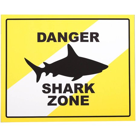 Party Destination Sharks  Activity Placemats  4pk