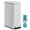Cloud White, variant on SONGMICS Trash Can, 13 Gallon (50 L) Slim Garbage Can for Kitchen, with Soft-Close Lid, Pedal, Removable Inner Bucket, Stainless Steel, 15 Trash Bags, Space-Saving, Ink Black