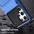 thumbnail image 3 of Funda tipo cartera Marphe para Samsung Galaxy S23 Ultra Blue, 3 of 7